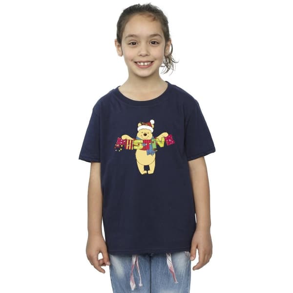 Disney Winnie the Pooh - Festlig t-shirt i bomull för flickor