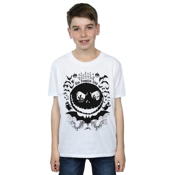 Disney T-shirt för pojkar Nightmare Before Christmas Jack The Pumpkin King