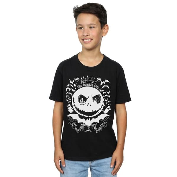 Disney T-shirt för pojkar Nightmare Before Christmas Jack The Pumpkin King