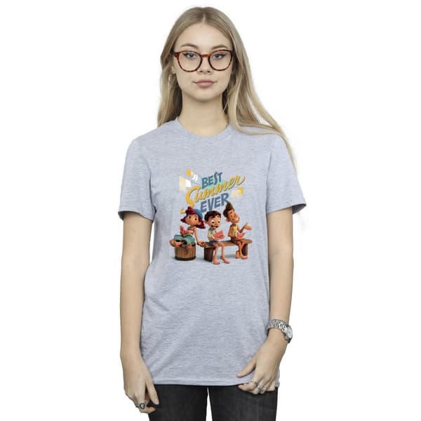Disney Dam/Lady Luca - Bästa sommaren någonsin - Boyfriend-t-shirt i bomull