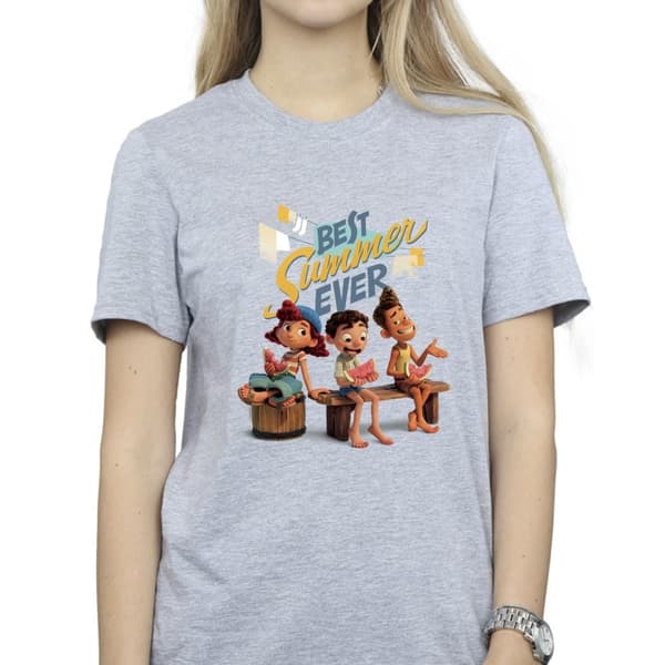 Disney Dam/Lady Luca - Bästa sommaren någonsin - Boyfriend-t-shirt i bomull