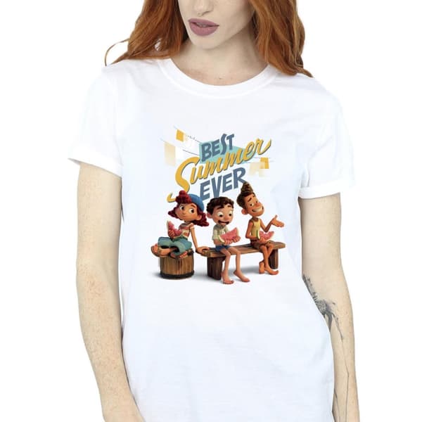 Disney Dam/Lady Luca - Bästa sommaren någonsin - Boyfriend-t-shirt i bomull