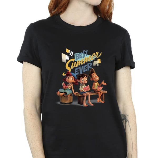 Disney Dam/Lady Luca - Bästa sommaren någonsin - Boyfriend-t-shirt i bomull