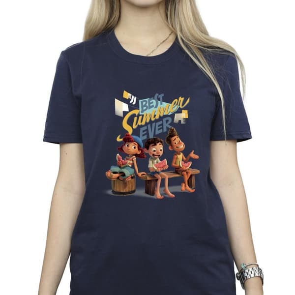 Disney Dam/Lady Luca - Bästa sommaren någonsin - Boyfriend-t-shirt i bomull