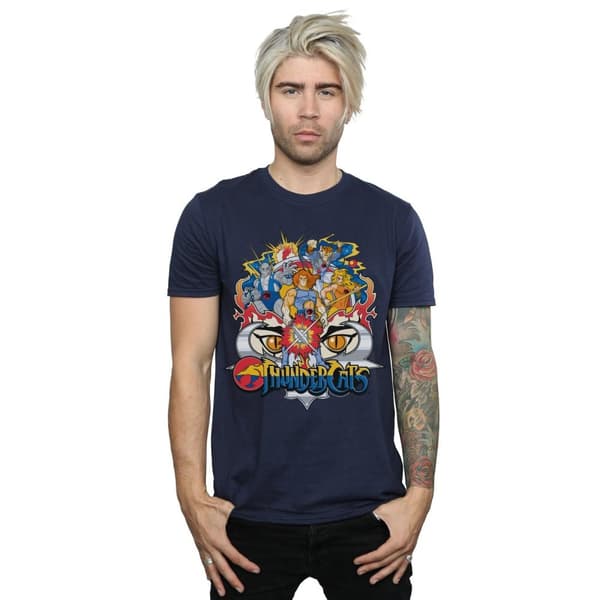Thundercats Mens Action Group Shot T-Shirt
