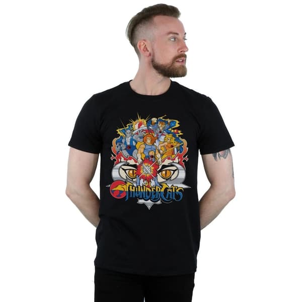 Thundercats Mens Action Group Shot T-Shirt