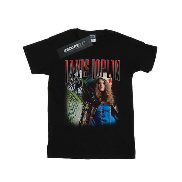 Janis Joplin Girls Baron Homage Cotton T-Shirt
