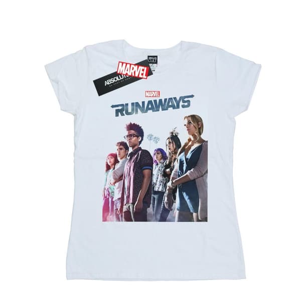 Marvel Womens/Ladies Runaways Misty Poster Cotton T-Shirt White XXL