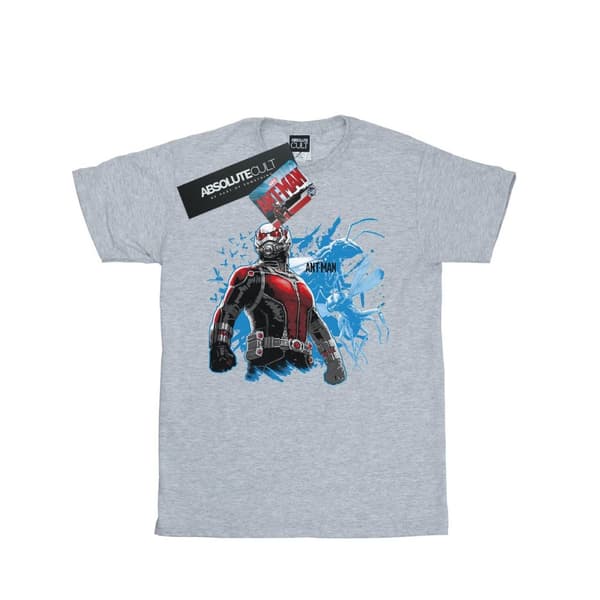 Marvel T-shirt i bomull med stående Ant-Man för flickor