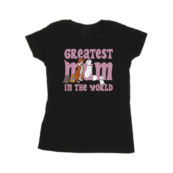 Disney Dam/Tjej Aristocats - Största mamman - Bomulls-T-shirt