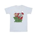 Pikkukuva 1 / 3: Tom And Jerry Mens Christmas Hat Logo T-Shirt