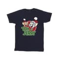 Pikkukuva 1 / 3: Tom And Jerry Mens Christmas Hat Logo T-Shirt