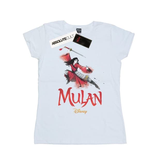 Disney Womens/Ladies Mulan Movie Pose Cotton T-Shirt