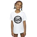 Miniatyrbild 2 av 3: Marvel T-shirt i bomull med Spider-Man-logga på bröstet för flickor