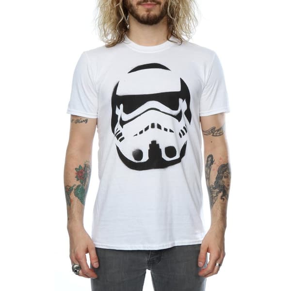 Star Wars T-shirt med hjälmspray från Stormtrooper för herrar