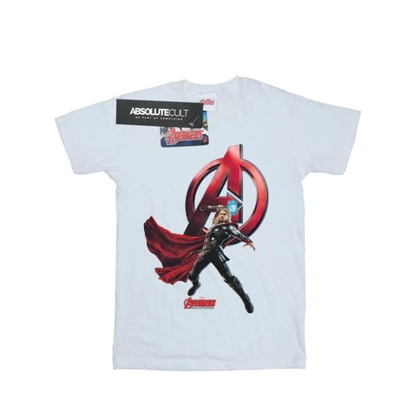 Marvel Thor Pose T-shirt i bomull för flickor