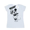 Pikkukuva 1 / 3: Disney Womens/Ladies Mickey Mouse Peace Hand Cotton T-Shirt