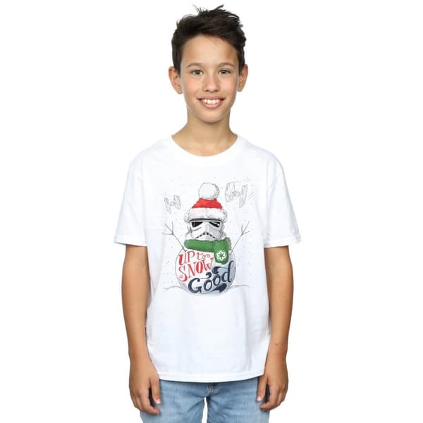 Star Wars Boys Stormtrooper Up To Snow Good T-Shirt