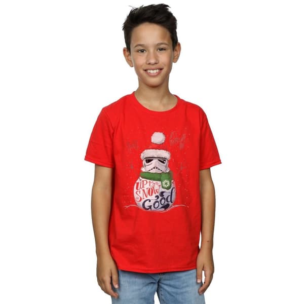 Star Wars Boys Stormtrooper Up To Snow Good T-Shirt