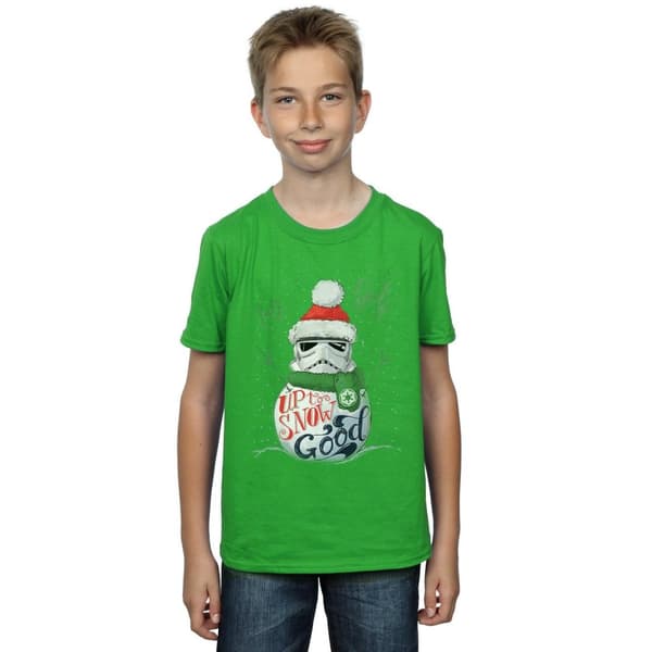 Star Wars Boys Stormtrooper Up To Snow Good T-Shirt