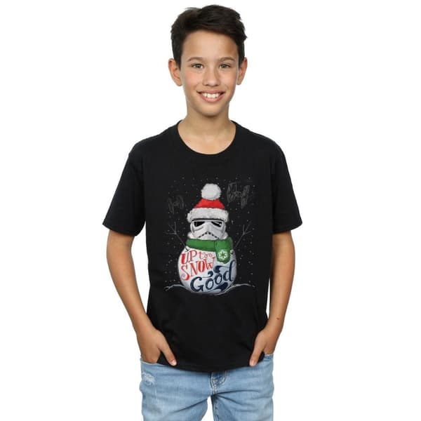 Star Wars Boys Stormtrooper Up To Snow Good T-Shirt