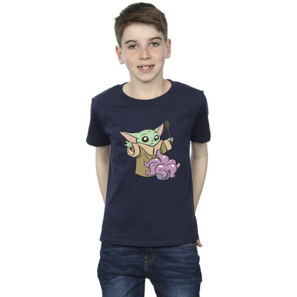 Star Wars Pojkar Mandalorian Spooky Cooking T-shirt