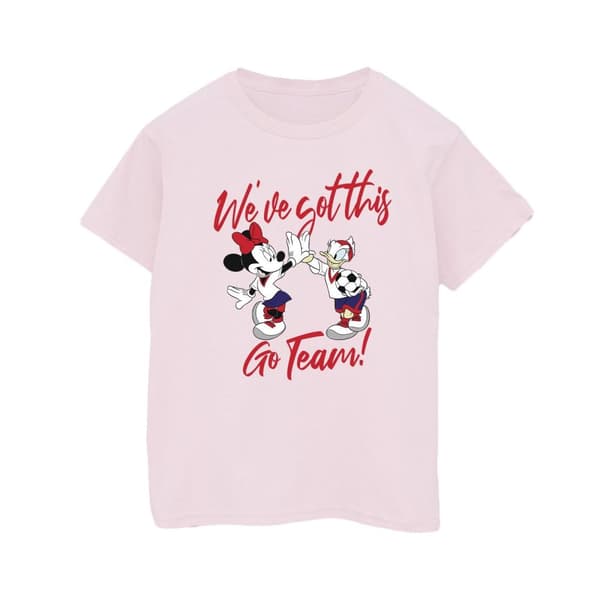 Disney Womens/Ladies Minnie Daisy We´ve Got This Cotton Boyfriend T-Shirt