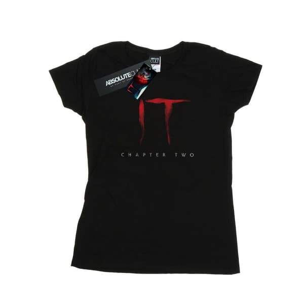 It Chapter 2 T-shirt i bomull med filmlogotyp, dam/dam