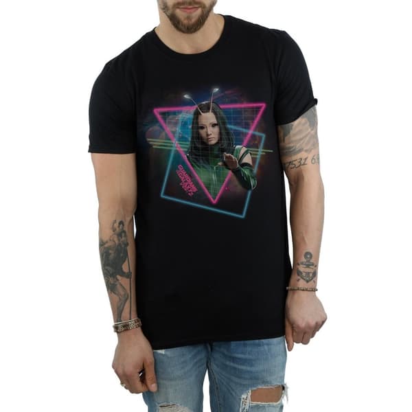 Marvel Guardians Of The Galaxy Neon Mantis T-shirt för herrar