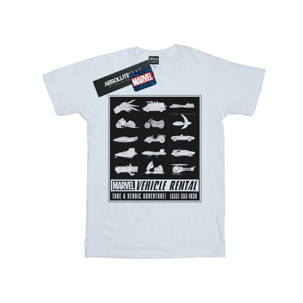 Marvel Mens Vehicle Rental T-Shirt
