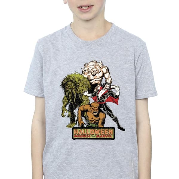 Marvel T-shirt för pojkar - Halloweenmonster