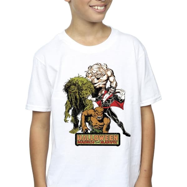 Marvel T-shirt för pojkar - Halloweenmonster