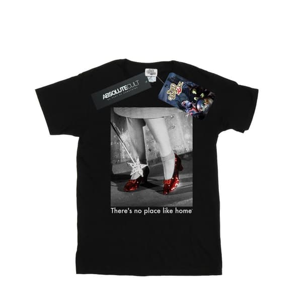 The Wizard Of Oz T-shirt i bomull med foto av Ruby Slippers för flickor