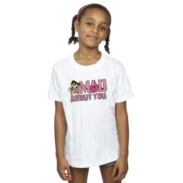 Marvel She-Hulk Mad About You T-shirt i bomull för flickor