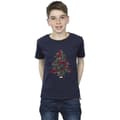 Miniatyrbild 2 av 3: Marvel T-shirt med Avengers-julgran för pojkar