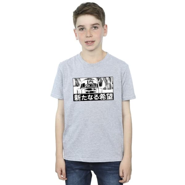 Star Wars Japansk t-shirt för pojkar R2D2