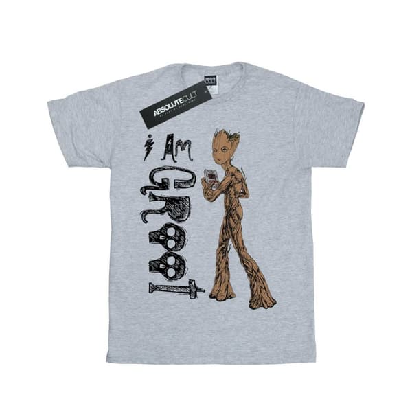 Marvel Pojkar Avengers Infinity War I Am Teenage Groot T-shirt