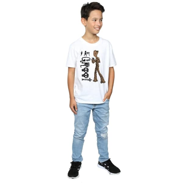 Marvel Pojkar Avengers Infinity War I Am Teenage Groot T-shirt