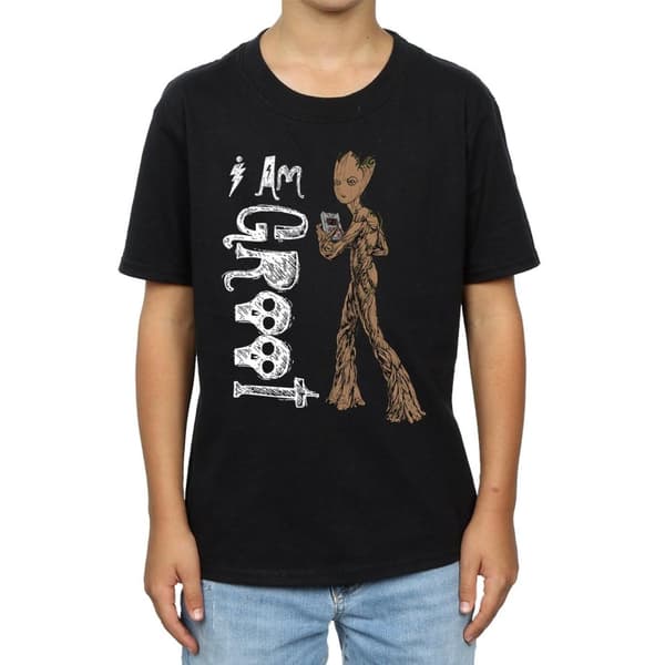 Marvel Pojkar Avengers Infinity War I Am Teenage Groot T-shirt
