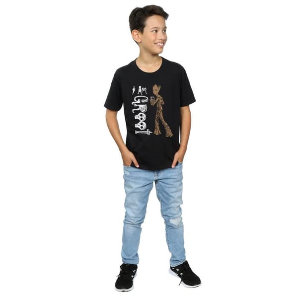 Marvel Pojkar Avengers Infinity War I Am Teenage Groot T-shirt