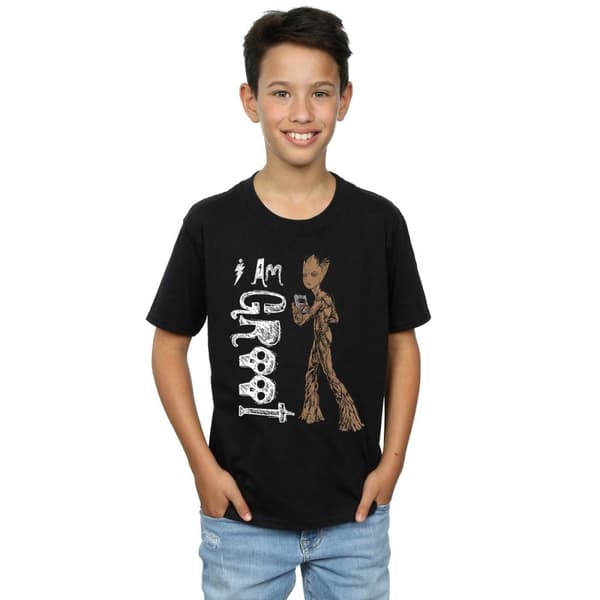 Marvel Pojkar Avengers Infinity War I Am Teenage Groot T-shirt