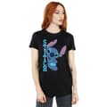 Miniatyrbillede 3 af 4: Disney Womens/Ladies Lilo And Stitch Posing Cotton Boyfriend T-Shirt