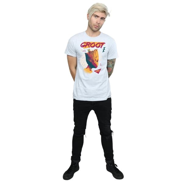 Marvel Mens Guardians Of The Galaxy Vol. 2 80s Groot T-Shirt