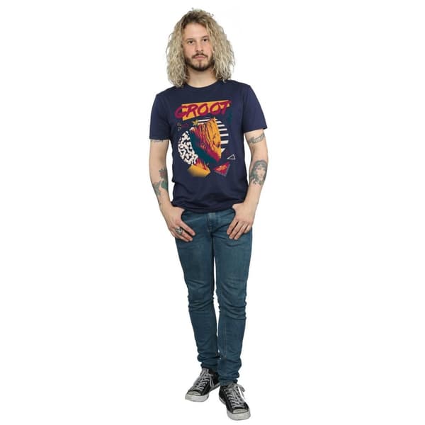 Marvel Mens Guardians Of The Galaxy Vol. 2 80s Groot T-Shirt