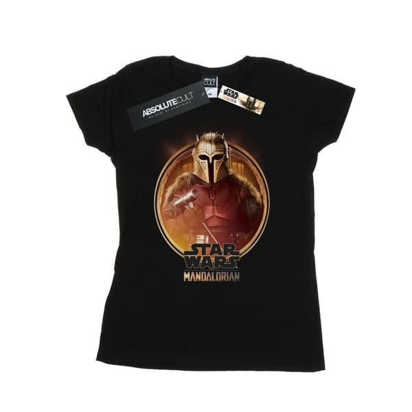 Star Wars Womens/Ladies The Mandalorian The Armorer Framed Cotton T-Shirt