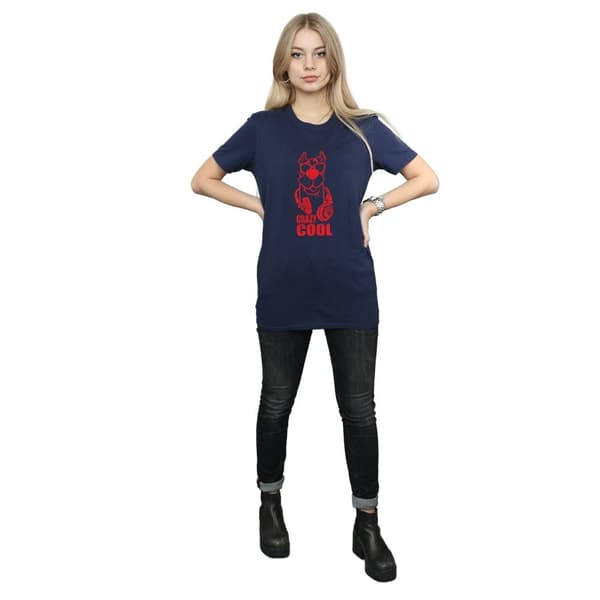 Scooby Doo Womens/Ladies Crazy Cool Cotton Boyfriend T-Shirt