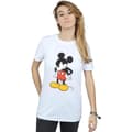 Miniatyrbild 2 av 3: Disney Dam/Micky Mouse Angry Look Down Boyfriend T-shirt i bomull