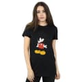 Miniatyrbild 2 av 3: Disney Dam/Micky Mouse Angry Look Down Boyfriend T-shirt i bomull