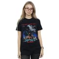 Miniatyrbilde 2 av 3: Star Wars Womens/Ladies Katakana Return Of The Jedi Poster Cotton Boyfriend T-Shirt
