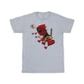 Miniatyrbillede 1 af 3: Marvel Mens Deadpool Love Arrow T-Shirt